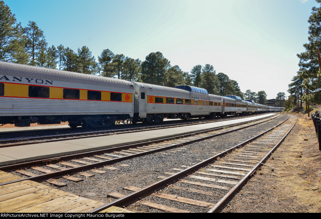 Grand Canyon Railway at the Grand Canyon Village Station